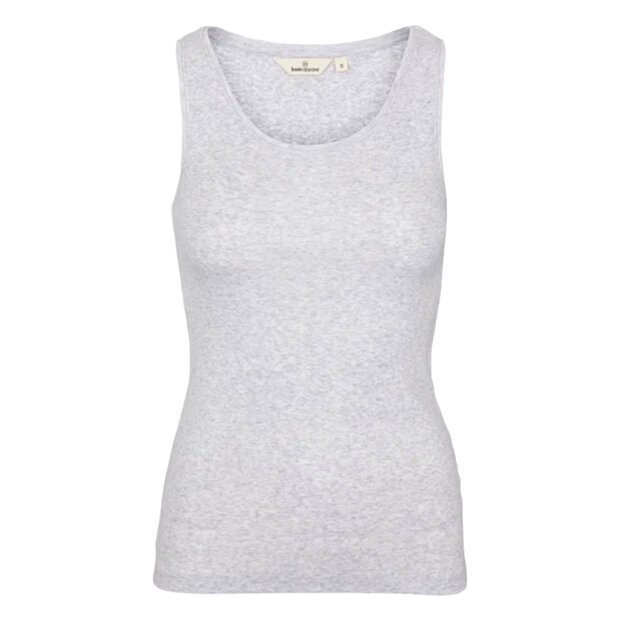 BASIC APPAREL - ARENSE TANK TOP | LIGHT GREY MELANGE
