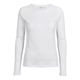 BASIC APPAREL - ARENSE LS TEE | WHITE