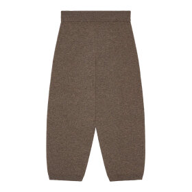 MOSHI MOSHI MIND - YOURS KNIT PANTS MERINO | BROWN MELANGE