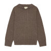 MOSHI MOSHI MIND - NOVA HOODIE MERINO | BROWN MELANGE MOSHI MOSHI MIND - NOVA HOODIE MERINO | BROWN MELANGE