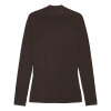 MOSHI MOSHI MIND - SURROUND KNIT TOP | DARK BROWN MOSHI MOSHI MIND - SURROUND KNIT TOP | DARK BROWN