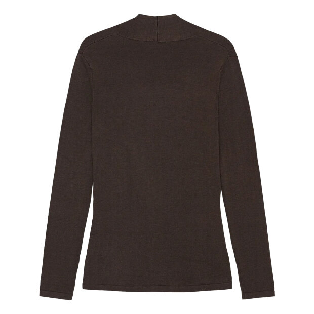 MOSHI MOSHI MIND - SURROUND KNIT TOP | DARK BROWN
