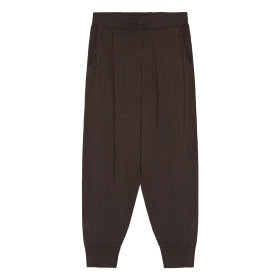 MOSHI MOSHI MIND - IVY KNIT PANTS | DARK BROWN