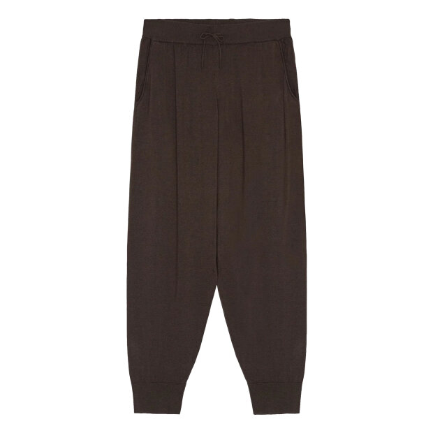 MOSHI MOSHI MIND - IVY KNIT PANTS | DARK BROWN