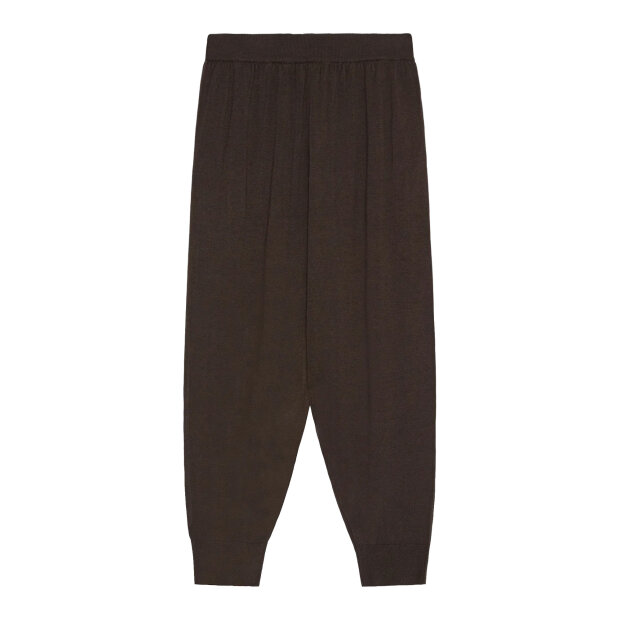 MOSHI MOSHI MIND - IVY KNIT PANTS | DARK BROWN