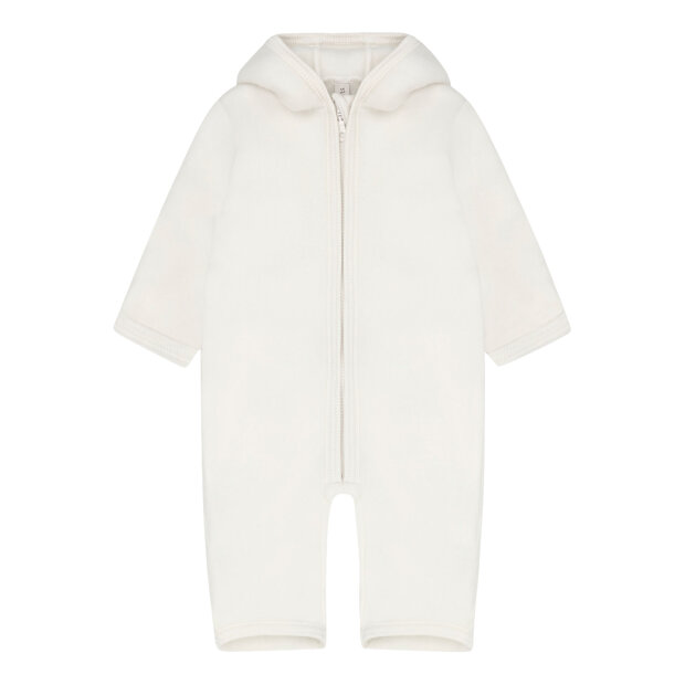 HUTTELIHUT - PRAM SUIT EARS WOOL FLEECE | TOFU
