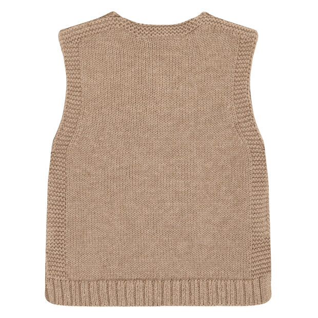 HUST AND CLAIRE - EJA VEST | BISCUIT