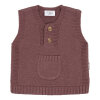 HUST AND CLAIRE - EJA VEST | PLUM