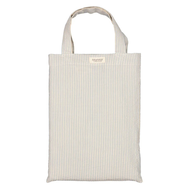 MARMAR COPENHAGEN - BED LINEN BABY - SENGETØJ | BLUE STONE STRIPE