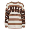 MARTA DU CHATEAU - NERINA SWEATSHIRT | CAMELLO/MORO