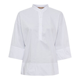MARTA DU CHATEAU - GINGER BLOUSE | WHITE