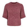 JDY - DICTE S/S PULL O-NECK KNIT | DECO ROSE