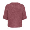 JDY - DICTE S/S PULL O-NECK KNIT | DECO ROSE
