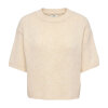 JDY - DICTE S/S PULL O-NECK KNIT | BIRCH JDY - DICTE S/S PULL O-NECK KNIT | BIRCH