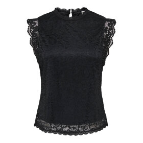 JDY - LOTAS S/L LACE TOP | BLACK