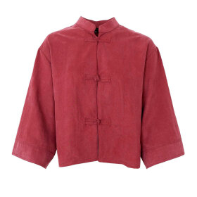 BLACK COLOUR - MOON SHIRT BLOUSE | PLUM
