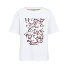 MOS MOSH - BERNAT O-SS TEE | WHITE