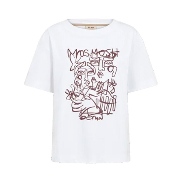 MOS MOSH - BERNAT O-SS TEE | WHITE