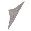 BECK SØNDERGAARD - ALPACA-WOOL TRIANGLE SCARF | GREY MELANGE BECK SØNDERGAARD - ALPACA-WOOL TRIANGLE SCARF | GREY MELANGE