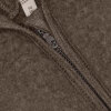 HUTTELIHUT - PRAM SUIT EARS WOOL FLEECE | BROWN MELANGE HUTTELIHUT - PRAM SUIT EARS WOOL FLEECE | BROWN MELANGE