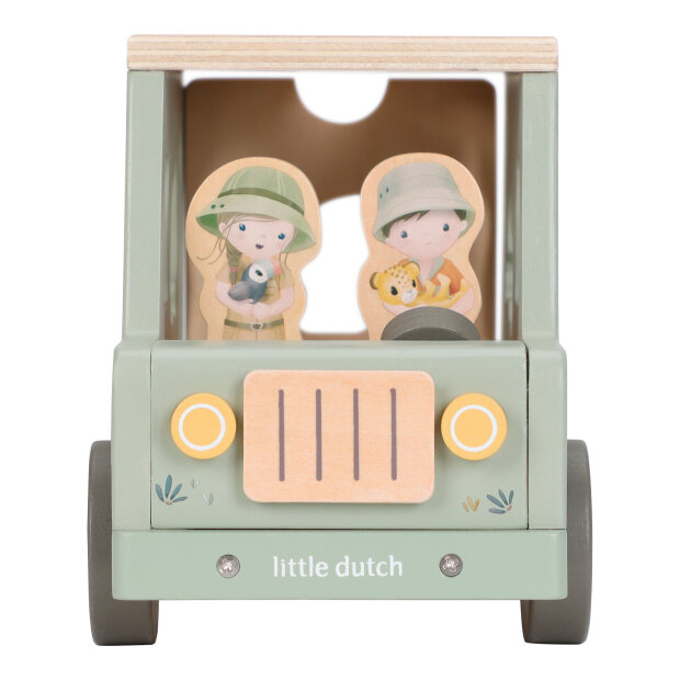 LITTLE DUTCH - PUTTEKASSE BIL - SAFARI FRIENDS