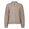 NEO NOIR - TAURA FLUFFY KNIT CARDIGAN | BEIGE MELANGE NEO NOIR - TAURA FLUFFY KNIT CARDIGAN | BEIGE MELANGE