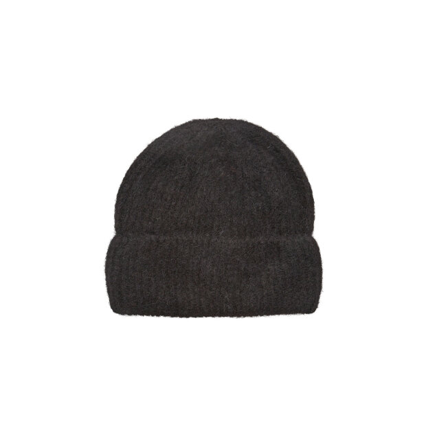 BECK SØNDERGAARD - ALPACA-WOOL BEANIE | BLACK