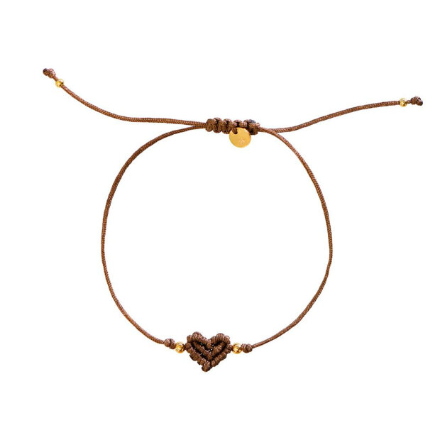 STINE A - LOVE BRACELET MOCHA