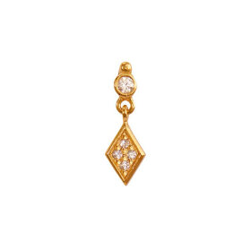 STINE A - MISS PRINCESS EARRING W/HARLEKIN | FORGYLDT