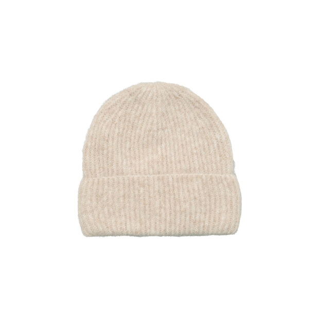 BECK SØNDERGAARD - ALPACA-WOOL BEANIE | SIMPLY TAUPE BEIGE