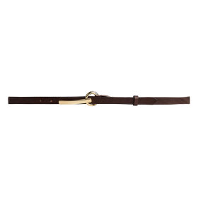 DEPECHE - NARROW BELT | DARK BROWN