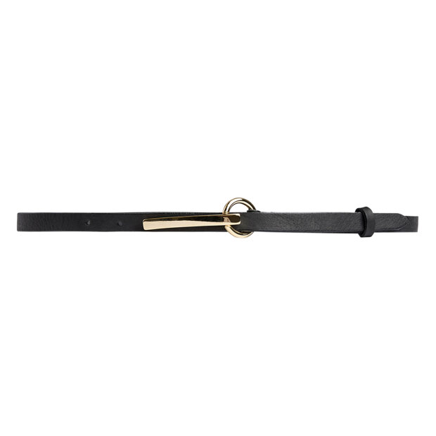 DEPECHE - NARROW BELT | BLACK/GOLD