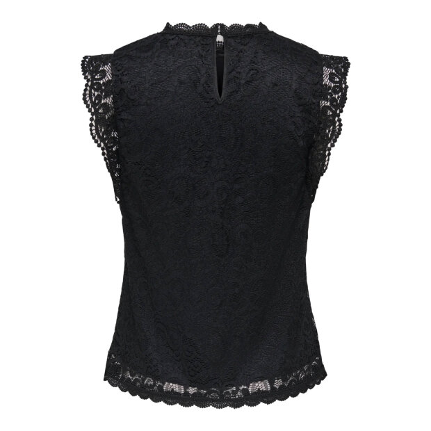 JDY - LOTAS S/L LACE TOP | BLACK