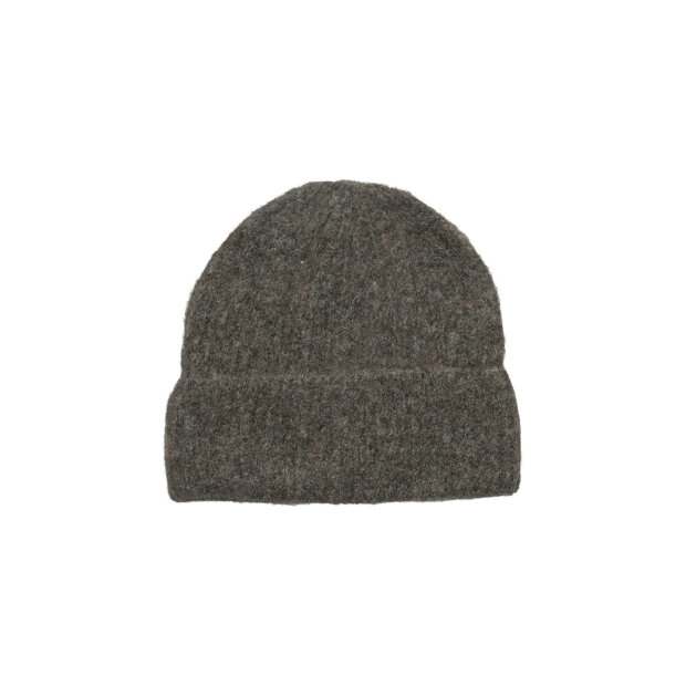 BECK SØNDERGAARD - ALPACA-WOOL BEANIE | HOT FUDGE BROWN