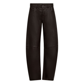 DEPECHE - MILLA BALLOON BARREL PANTS | CHOCOLATE