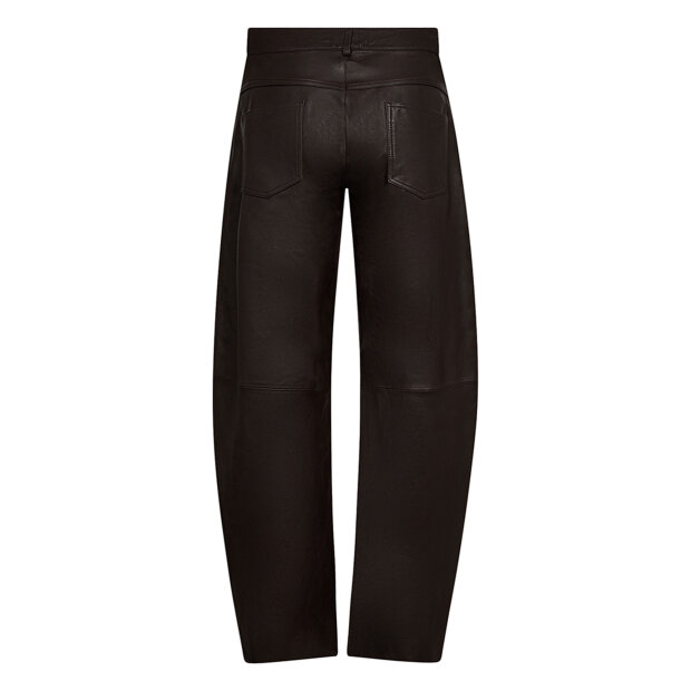 DEPECHE - MILLA BALLOON BARREL PANTS | CHOCOLATE