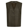 DEPECHE - LUCINDIA VEST | KHAKI