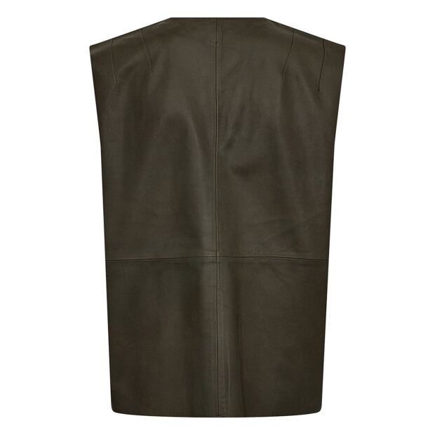 DEPECHE - LUCINDIA VEST | KHAKI
