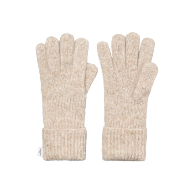 BECK SØNDERGAARD - ALPACA-WOOL GLOVE | SIMPLY TAUPE BEIGE