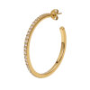 JANE KØNIG - OLYMPIA HOOP WITH STONES 27 | FORGYLDT