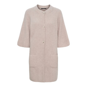 BTF CPH - KAROLINE RACCOON CARDIGAN | LIGHT BEIGE