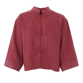 BLACK COLOUR - MOON SHIRT BLOUSE | PLUM