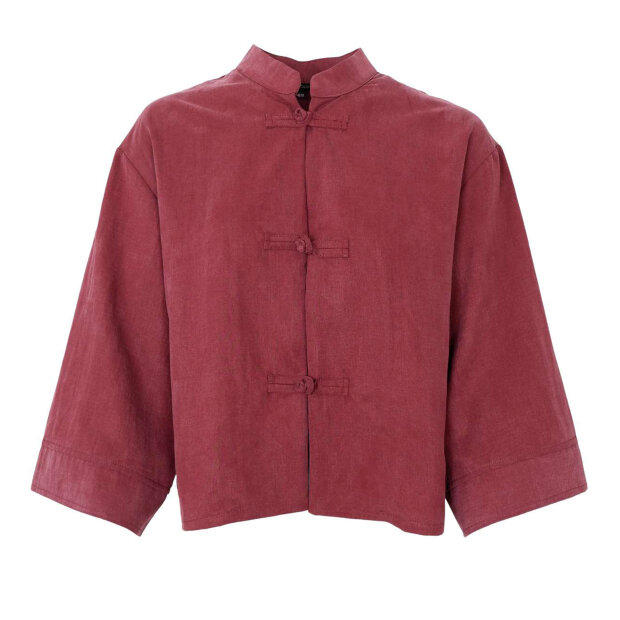 BLACK COLOUR - MOON SHIRT BLOUSE | PLUM