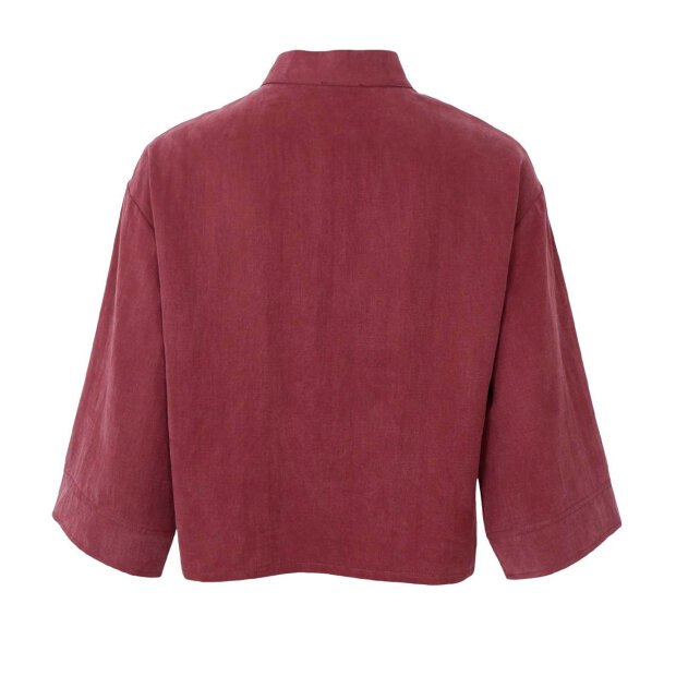 BLACK COLOUR - MOON SHIRT BLOUSE | PLUM