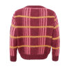 BLACK COLOUR - ERNA V-NECK JUMPER | BURGUNDY BLACK COLOUR - ERNA V-NECK JUMPER | BURGUNDY