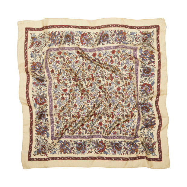 BECK SØNDERGAARD - TAPISFLORA TABY SIA SCARF | RUTABAGA WHITE