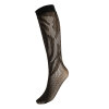 WOLFORD - ROSEBLOOM NET KNEE-HIGHS | BLACK WOLFORD - ROSEBLOOM NET KNEE-HIGHS | BLACK