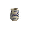 BORNHOLMS KERAMIKFABRIK - CREAM JUG | BLUE PINSTRIPE BORNHOLMS KERAMIKFABRIK - CREAM JUG | BLUE PINSTRIPE
