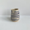 BORNHOLMS KERAMIKFABRIK - CREAM JUG | BLUE PINSTRIPE BORNHOLMS KERAMIKFABRIK - CREAM JUG | BLUE PINSTRIPE