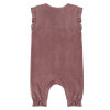 HUST AND CLAIRE - MEM VELOUR JUMPSUIT | PLUM